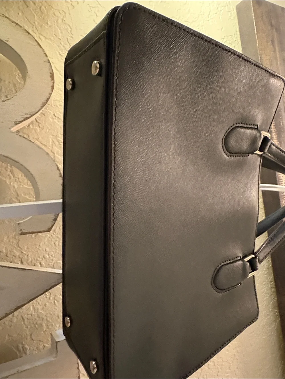 kate spade Structured Saffiano Satchel